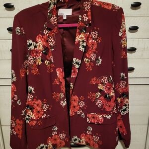 DR2 Floral Blazer-  Large